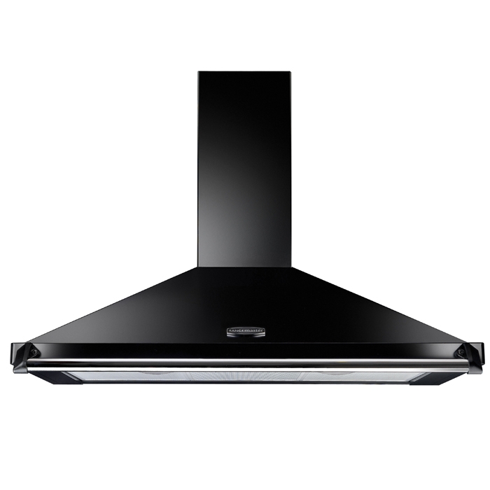 Rangemaster CLAHDC90BL/C 90cm Classic Chimney Hood - Black