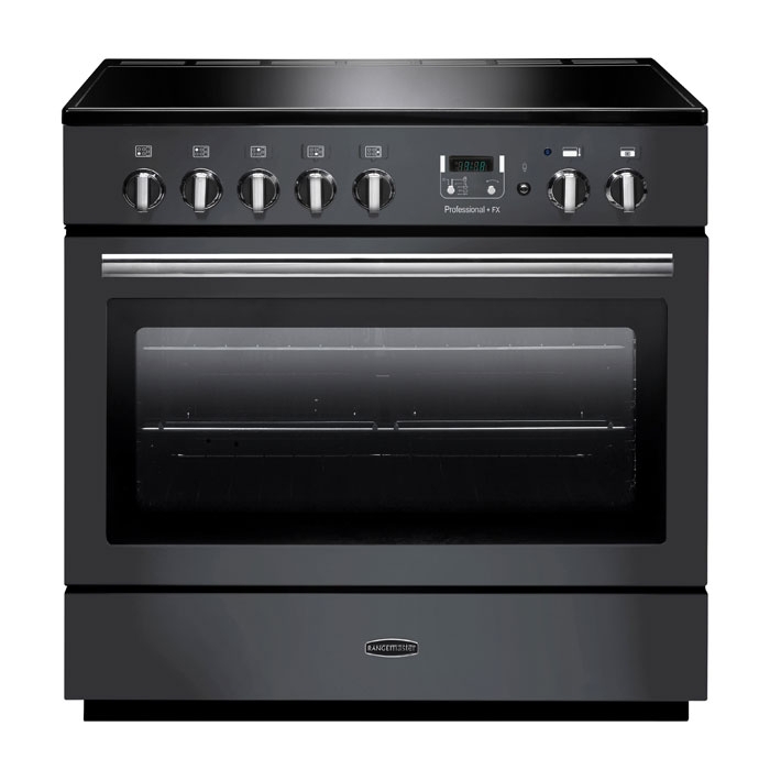 Rangemaster Professional Plus FX 90cm Induction Range Cooker, Slate