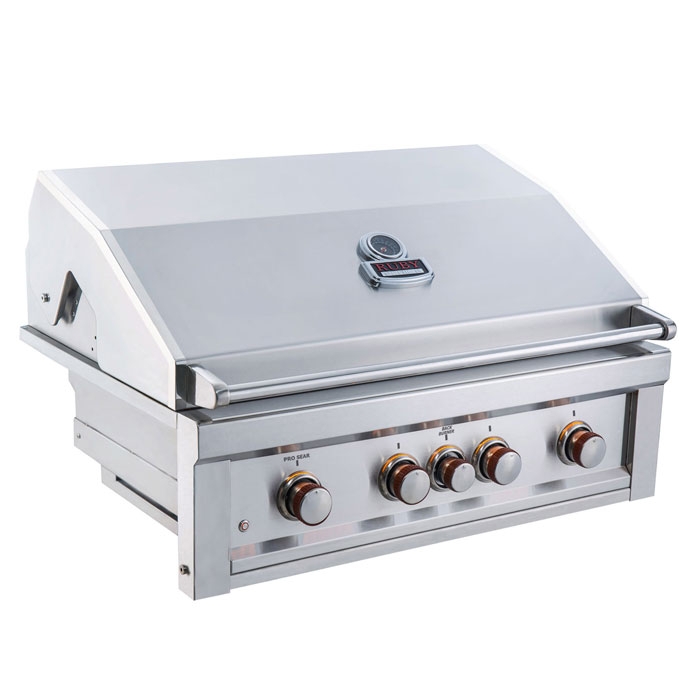 Sunstone Ruby Series 4 Burner Built In Burner Gas BBQ