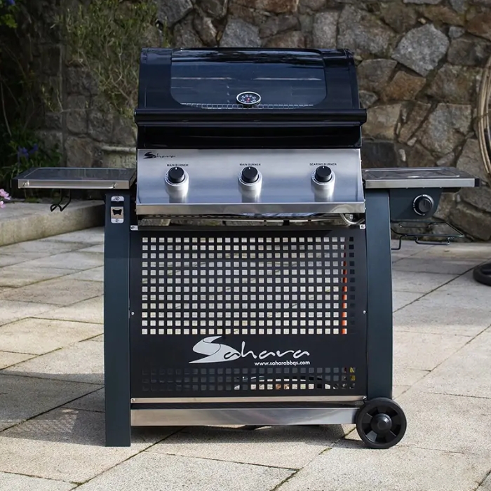 Sahara S375 3 Burner Gas BBQ