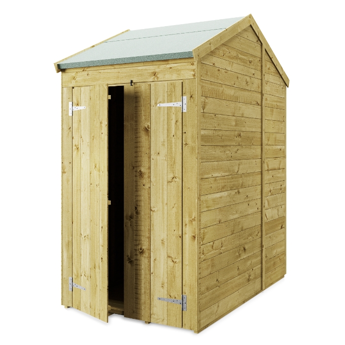 Store More Tongue and Groove Apex Shed