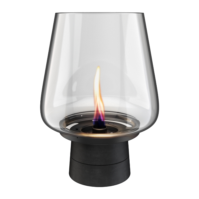 Tenderflame Amarylis 25 Tabletop Candle, Black