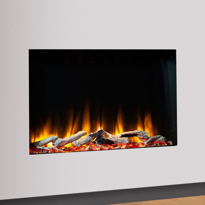 Celsi Ultiflame VR Aleesia 34" Wall Mounted Inset Electric Fire