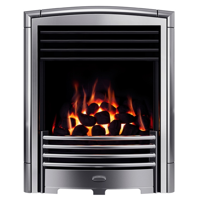 Valor Petrus Full Depth Homeflame Gas Fire, Chrome