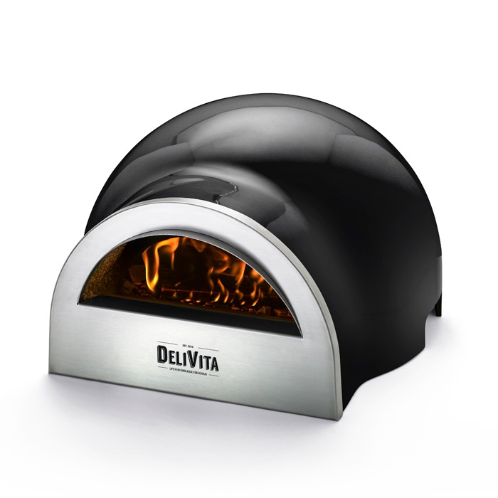 Delivita Pizza Oven, Very Black