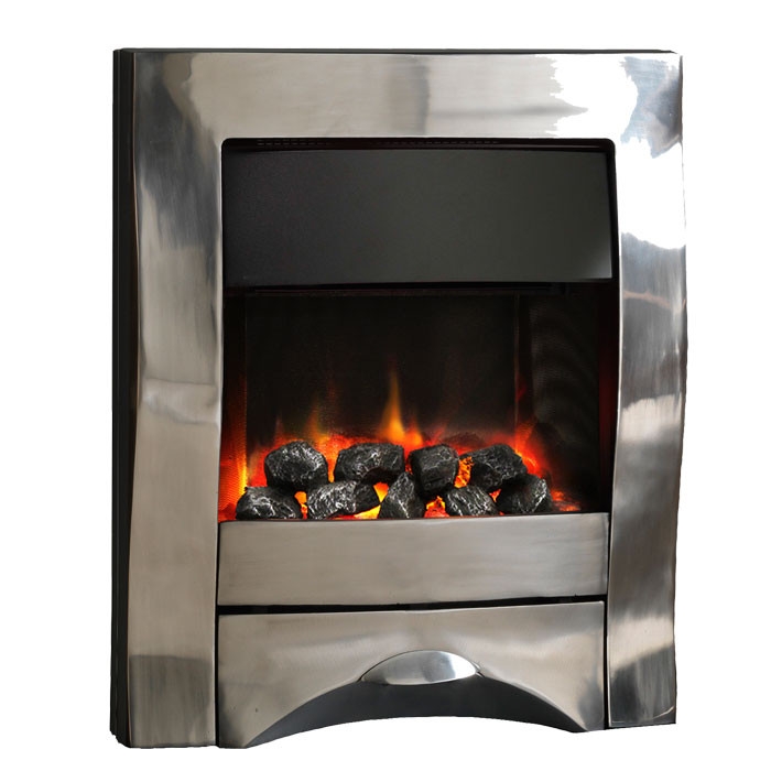 PureGlow Zara Illusion Full Polished Electric Fire Coal Effect