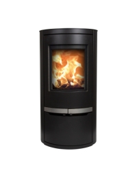 Mi-Fires Ovale Low with Door Wood Burning Stove