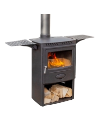 Arada Outdoor Garden Stove with Side Shelves