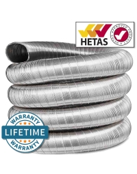 10 Metres - 5" Flue Liner (125mm) - 904/904 Grade