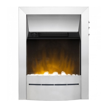 Dimplex Savena Ecolite Optiflame Electric Fire, Chrome