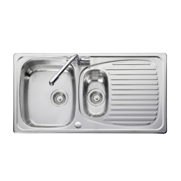 Leisure Euroline EL950289/ 1.5 Bowl Stainless Steel Sink