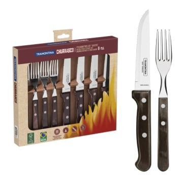 Tramontina Churrasco 8 Piece Gaucho Cutlery Set