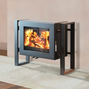 Ekol Adept Steel Sides Wood Burning Stove