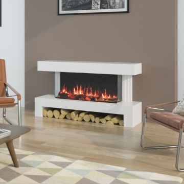 Alaska Electric Fireplace Suite