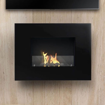 Arlington 850mm Wall Mounted Bio Ethanol Fire Roomset