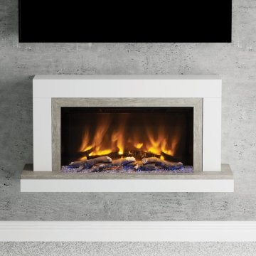 Elgin & Hall Vardo 47" Electric Fireplace Suite