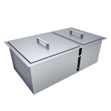 Sunstone Double Sink Kitchen Insert