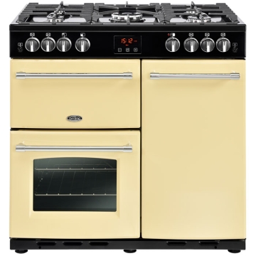 Belling Farmhouse 90G Cream 90cm Gas Range Cooker