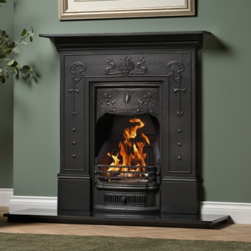 Carron Bella Cast Iron Fireplace Black