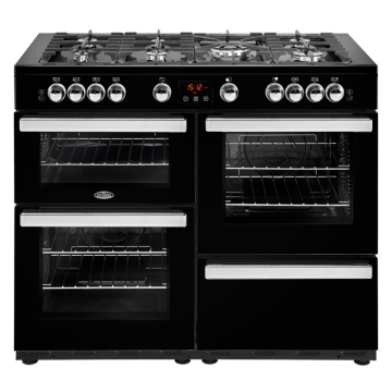 Belling Cookcentre 110G Black 110cm Gas Range Cooker