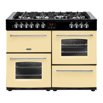 Belling Farmhouse 110DFT Cream 110cm Dual Fuel Range Cooker