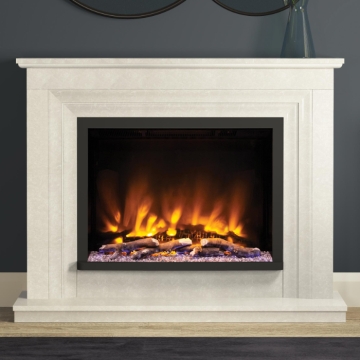 Elgin & Hall Cabrina 52" Pryzm Electric Fireplace Suite