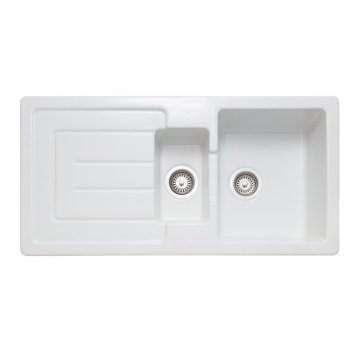 Austell White CAU10102WH/ Ceramic Sink