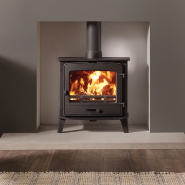 Stovax County 5 Wide Fixed Grate Multi-Fuel Stove