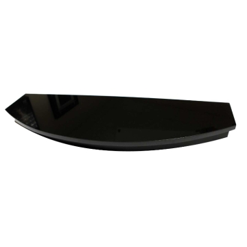 Gallery Black Granite Curved Hearth 48" x 15"