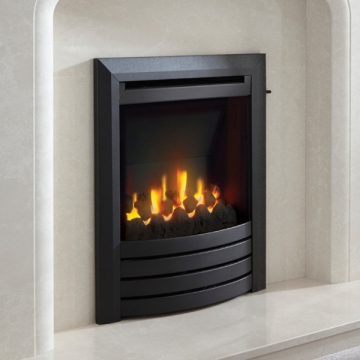 Elgin & Hall Exclusive Fascia Gas Fire, Black