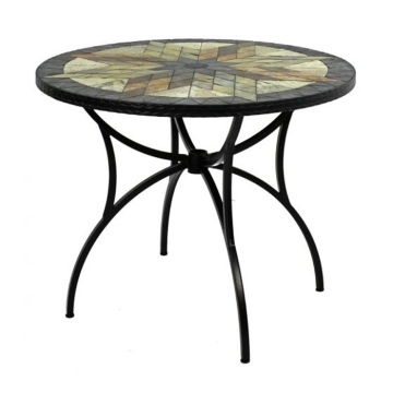 Europa Leisure Montilla 91cm Stone Patio Table