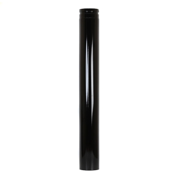 Fuego Large Black Chimney Pipe, 1000mm