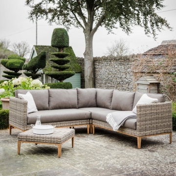 Walderton Outdoor Corner Sofa Set