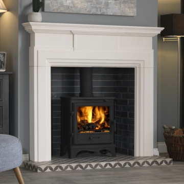 Penman Hadley 56" Agean Limestone Fire Surround