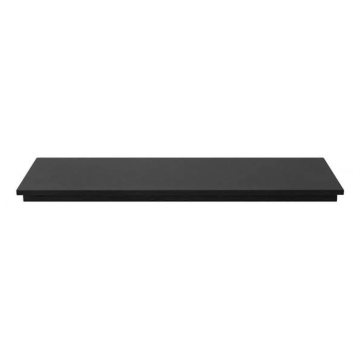 Gallery Honed Black Granite Hearth 54" x 15"