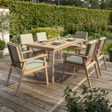 Kettler RHS Hampton 6 Seat Dining Set