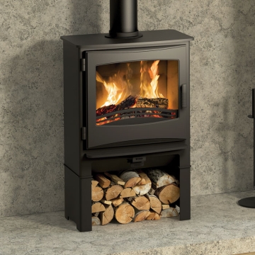 Broseley Ignite 5 Widescreen Logstore Multifuel / Woodburning Stove