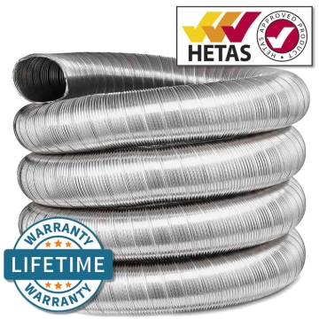 13 Metres - 6" Flue Liner (150mm) - 904/904 Grade