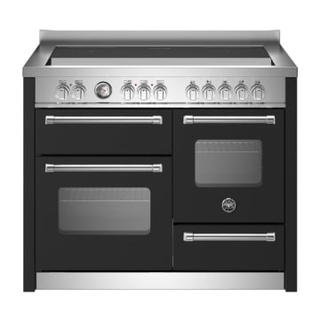 Bertazzoni 110cm Master Series Induction Top Electric Triple Oven, Nero Matt Black