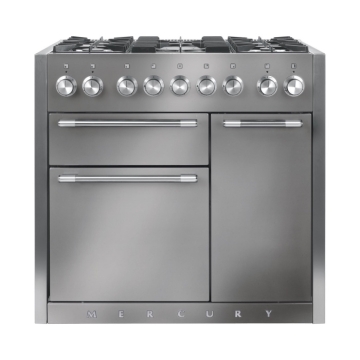 AGA Mercury 1000 Stainless Steel Dual Fuel Range Cooker