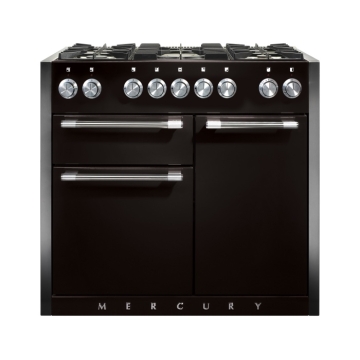 AGA Mercury 1082 Ash Black Dual Fuel Range Cooker