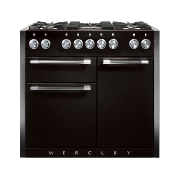 AGA Mercury 1082 Liquorice Dual Fuel Range Cooker