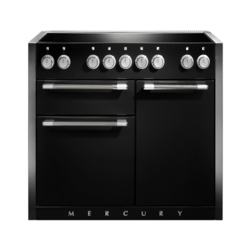 AGA Mercury 1082 Ash Black Induction Electric Range Cooker