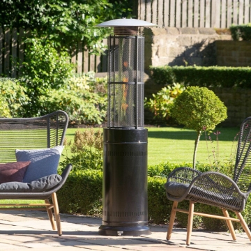 Pacific Lifestyle Black Cylinder Patio Heater