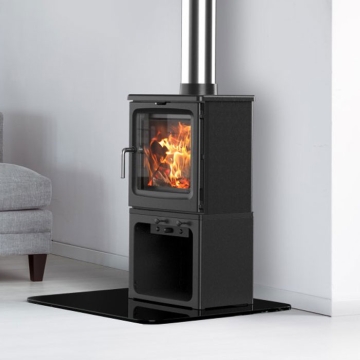 Saltfire Peanut 5 Tall Eco Design Ready Wood Burning Stove