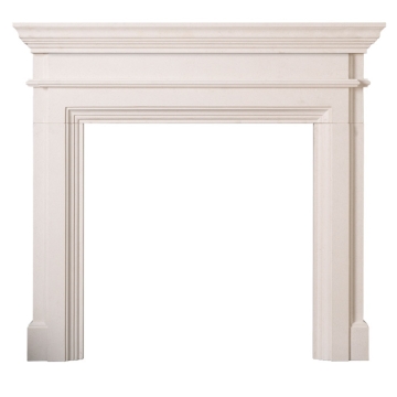 Comberford 57" Limestone Fire Surround