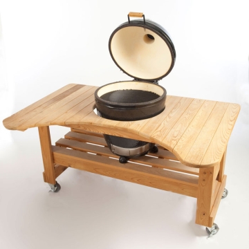 Cypress Grill Table - Kamado