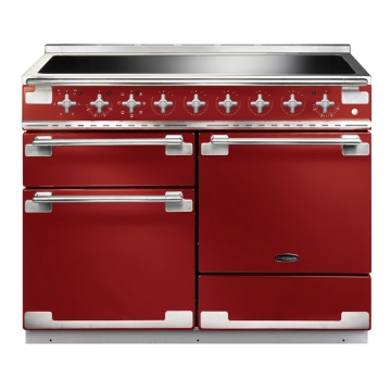 Rangemaster Elise 110cm Induction Range Cooker, Cherry Red