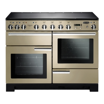 Rangemaster Professional Deluxe 110cm Cream Induction Electric Range Cooker