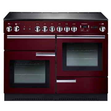 Rangemaster Professional Plus 110cm Induction Range Cooker, Cranberry